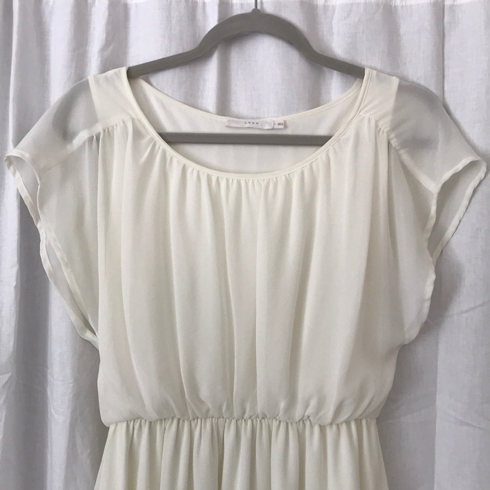 Spring White Dress
